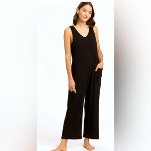 RAINEY PATCH POCKET JUMPSUIT - L
